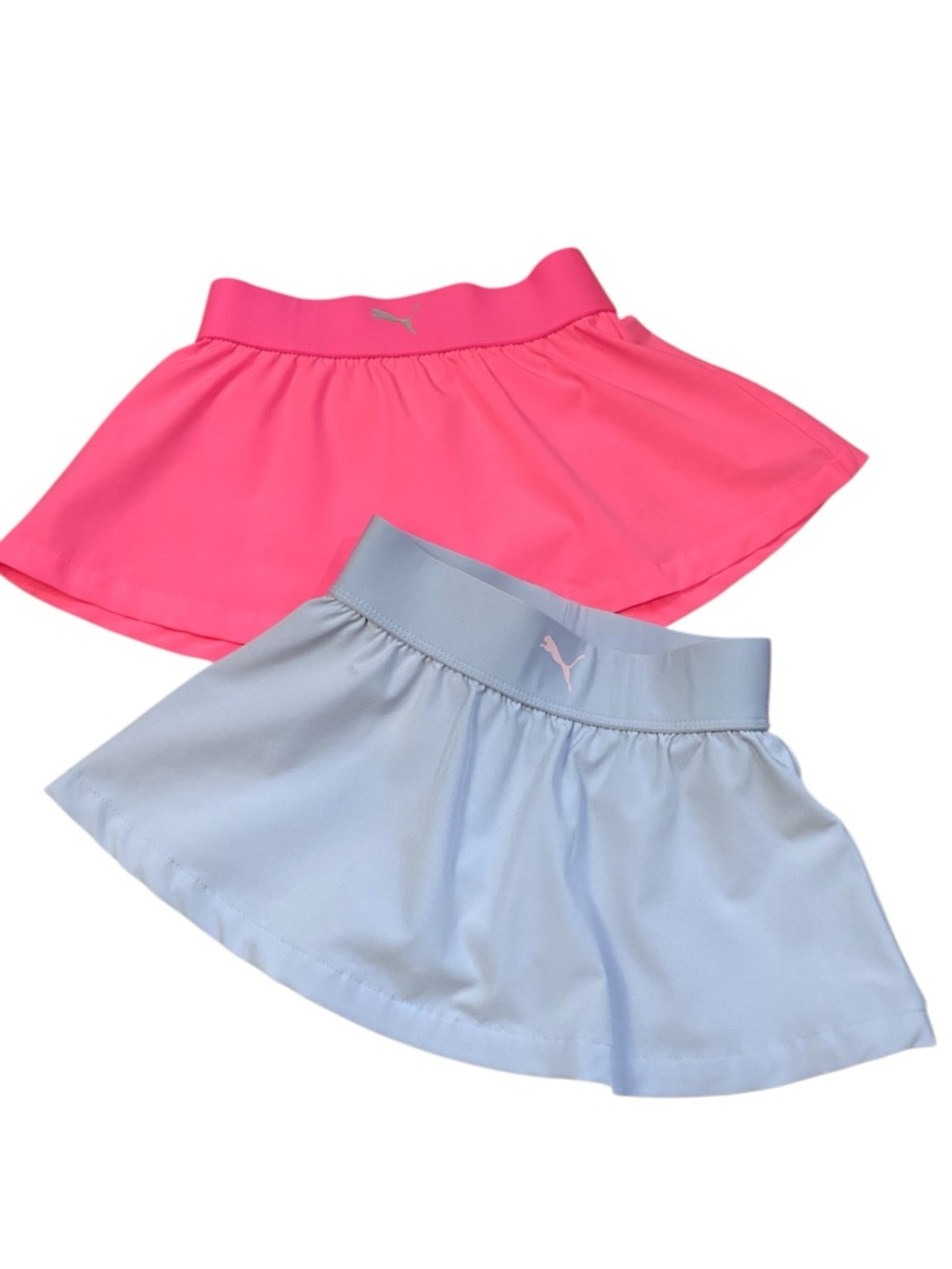 Puma Toddler Girls 2T Athletic Skorts Style 1857178 Pink Gray Tennis Golf‎ Skirt